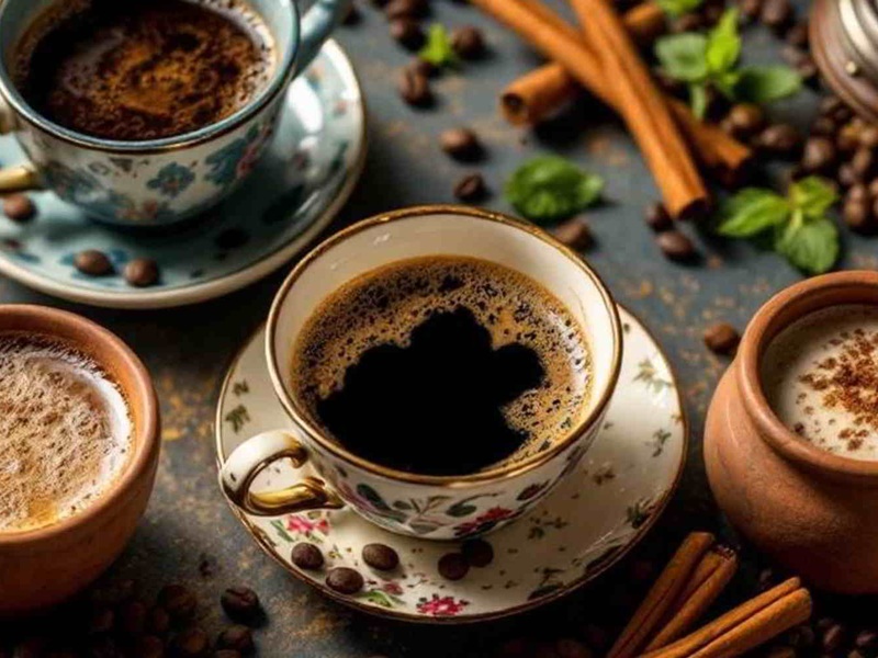 کلمبیا — دانه‌های قهوه برشت شده